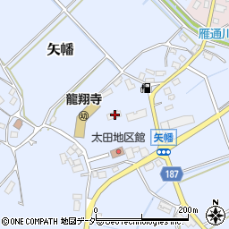 茨城県行方市矢幡500周辺の地図