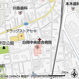 埼玉県白岡市小久喜941-3周辺の地図