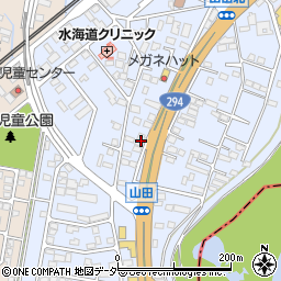茨城県常総市水海道山田町1154-12周辺の地図
