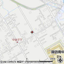 長野県諏訪市中洲3518周辺の地図