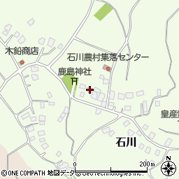 茨城県稲敷郡阿見町石川878周辺の地図