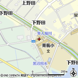 埼玉県白岡市上野田101周辺の地図