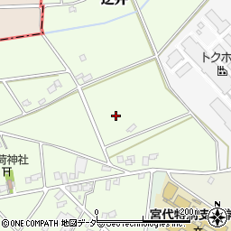 埼玉県宮代町（南埼玉郡）逆井周辺の地図