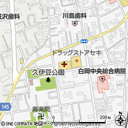 埼玉県白岡市小久喜987周辺の地図
