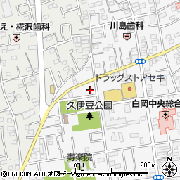 埼玉県白岡市小久喜7周辺の地図