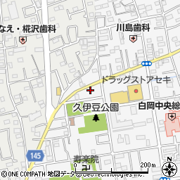 埼玉県白岡市小久喜7-2周辺の地図