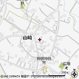 埼玉県南埼玉郡宮代町山崎118周辺の地図