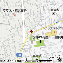 埼玉県白岡市小久喜14-2周辺の地図