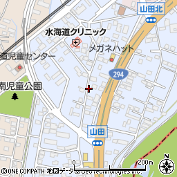 茨城県常総市水海道山田町1465周辺の地図