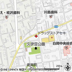 埼玉県白岡市小久喜8-3周辺の地図