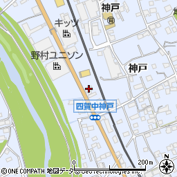 細川商店四賀周辺の地図