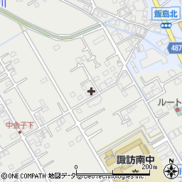 長野県諏訪市中洲3539周辺の地図