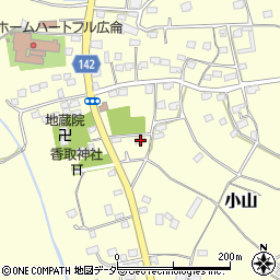 茨城県坂東市小山996周辺の地図
