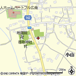 茨城県坂東市小山993周辺の地図