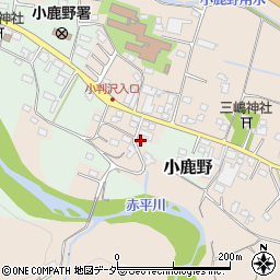 埼玉県秩父郡小鹿野町小鹿野2841周辺の地図