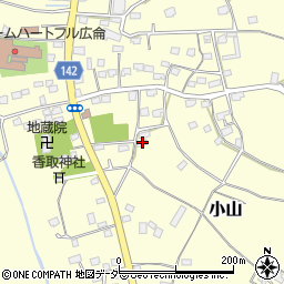 茨城県坂東市小山999周辺の地図
