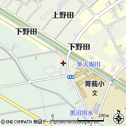 埼玉県白岡市上野田143周辺の地図