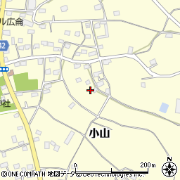 茨城県坂東市小山687周辺の地図