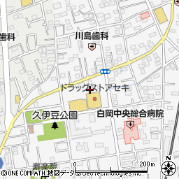 埼玉県白岡市小久喜982周辺の地図