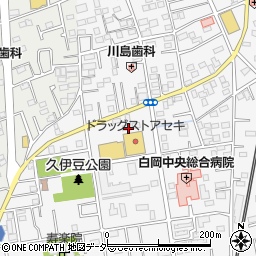 埼玉県白岡市小久喜982周辺の地図