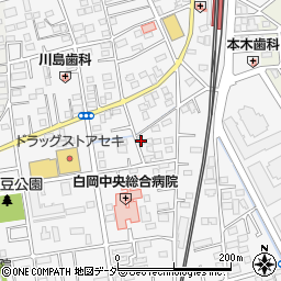 埼玉県白岡市小久喜969-1周辺の地図