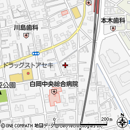 埼玉県白岡市小久喜969-3周辺の地図
