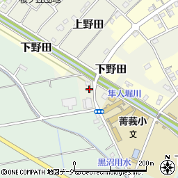埼玉県白岡市上野田146周辺の地図