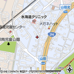 茨城県常総市水海道山田町4591周辺の地図