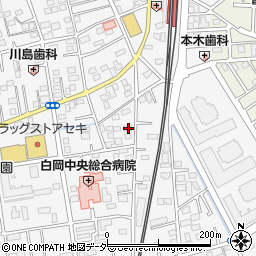 埼玉県白岡市小久喜966-2周辺の地図