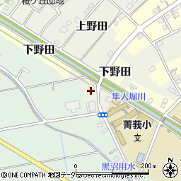 埼玉県白岡市上野田147-1周辺の地図