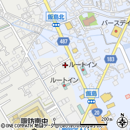 長野県諏訪市中洲2943周辺の地図