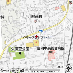 埼玉県白岡市小久喜981周辺の地図