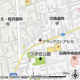 埼玉県白岡市小久喜9周辺の地図