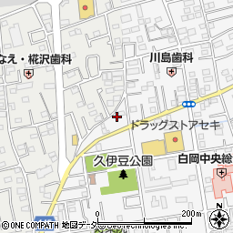 埼玉県白岡市小久喜11周辺の地図