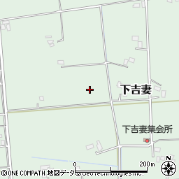 埼玉県春日部市下吉妻周辺の地図