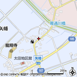 茨城県行方市矢幡480周辺の地図