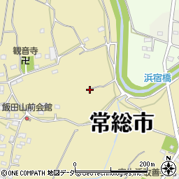 茨城県常総市坂手町1712周辺の地図