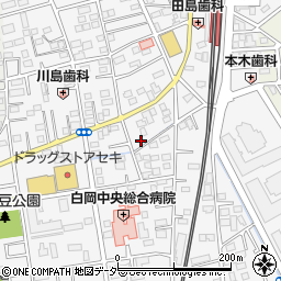 埼玉県白岡市小久喜963-3周辺の地図