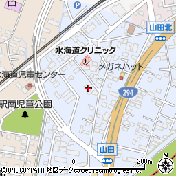 茨城県常総市水海道山田町4588周辺の地図