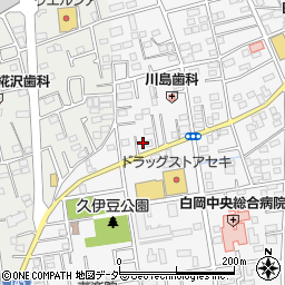 埼玉県白岡市小久喜990-14周辺の地図