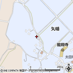 茨城県行方市矢幡795周辺の地図
