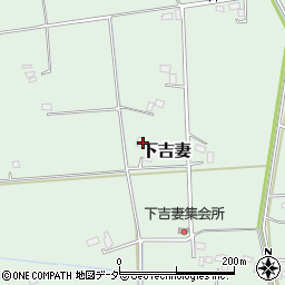 埼玉県春日部市下吉妻379周辺の地図