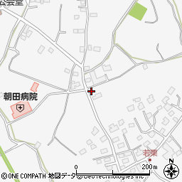 茨城県稲敷郡阿見町若栗2520周辺の地図