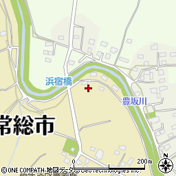 茨城県常総市坂手町1142-3周辺の地図