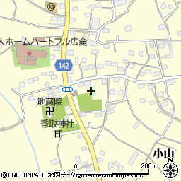 茨城県坂東市小山973周辺の地図