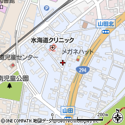 茨城県常総市水海道山田町4573周辺の地図