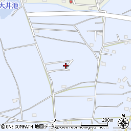 茨城県つくば市大井1478周辺の地図