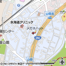 茨城県常総市水海道山田町1515-1周辺の地図