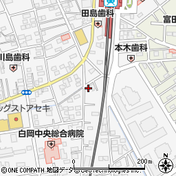 埼玉県白岡市小久喜954-6周辺の地図