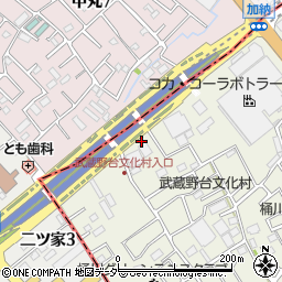 東名ブレース株式会社武蔵野支店周辺の地図
